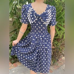 Act I Petites Dress with Back Bow